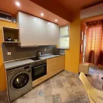 Stylish Orange Flat Center Metro *